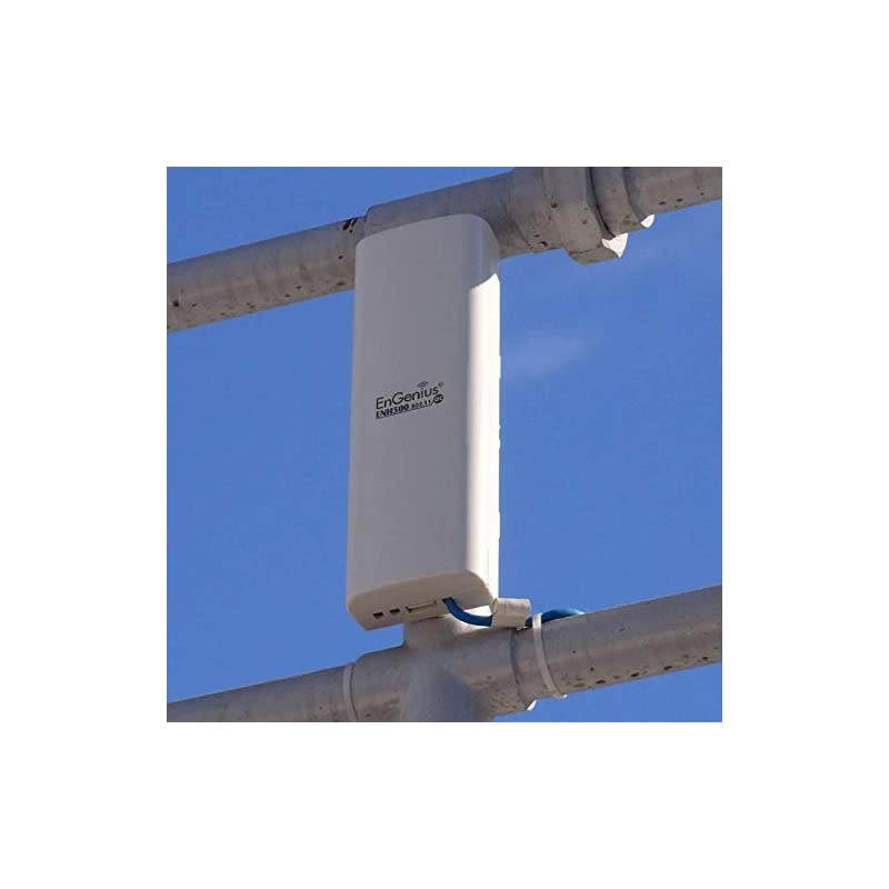 Wi-Fi 5 Wave 2 Outdoor AC867 5GHz Plug-n-Play Wireless CPE/Client Bridge, Long-Range, PTP/PTMP, IP55, 27dBm, with 16 dBi High-Gain Antenna, Long Range up to 5 Miles (1-Pack)