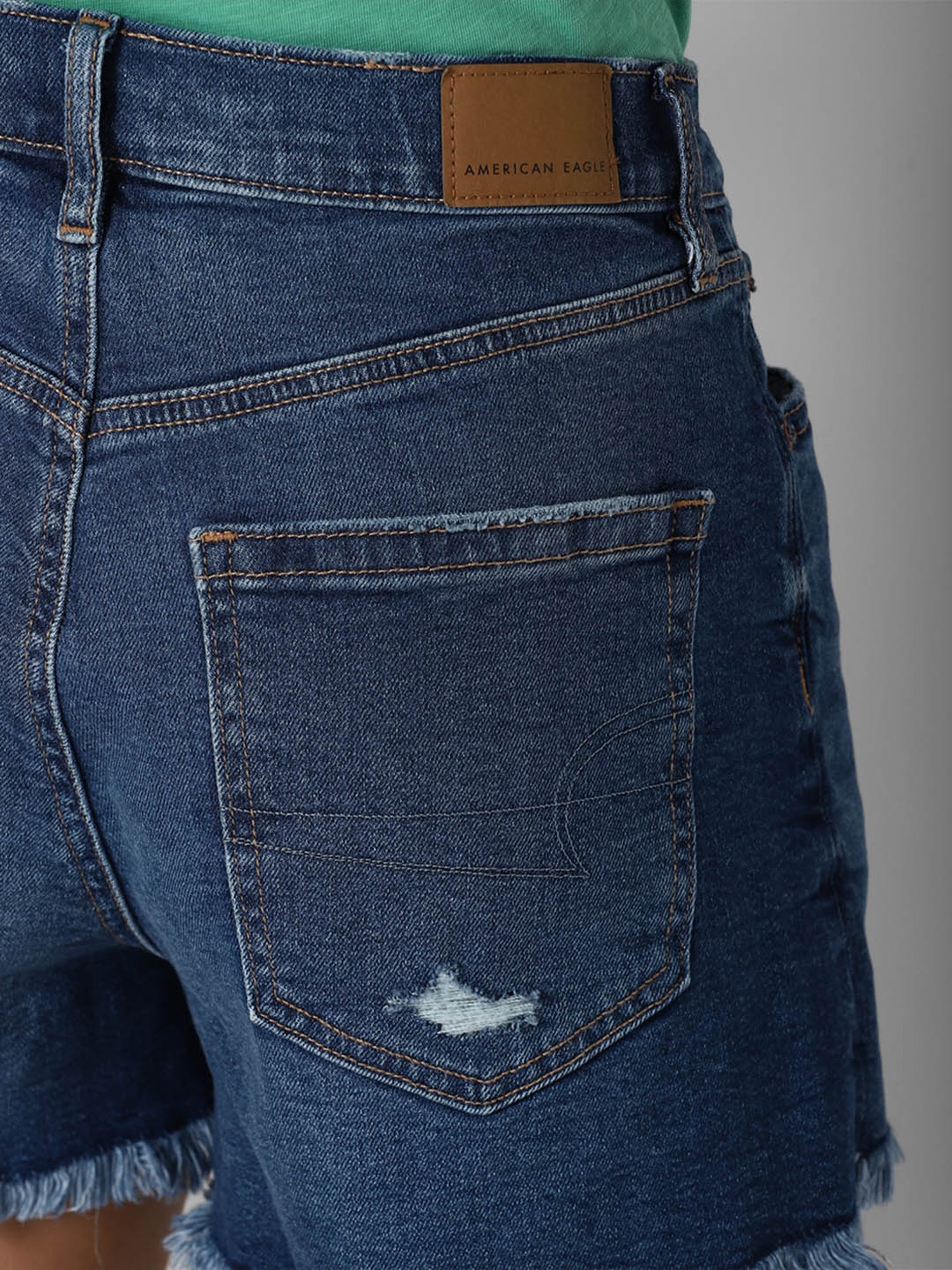 American Eagle Outfitters Blue Mid Rise Shorts