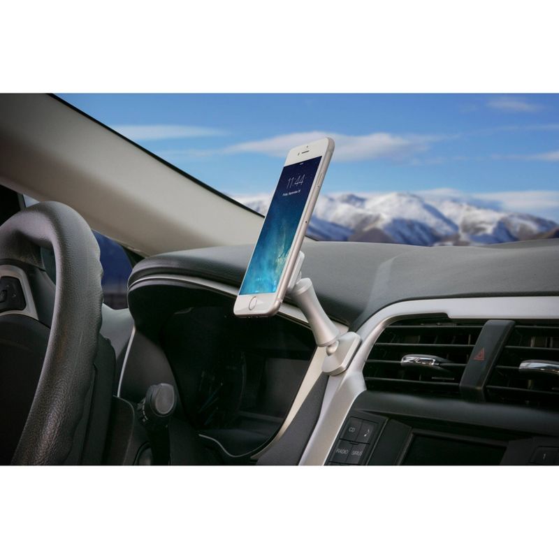 Macally Dashboard and Windshield Suction Cup Phone Mount Holder With Extendable Arm