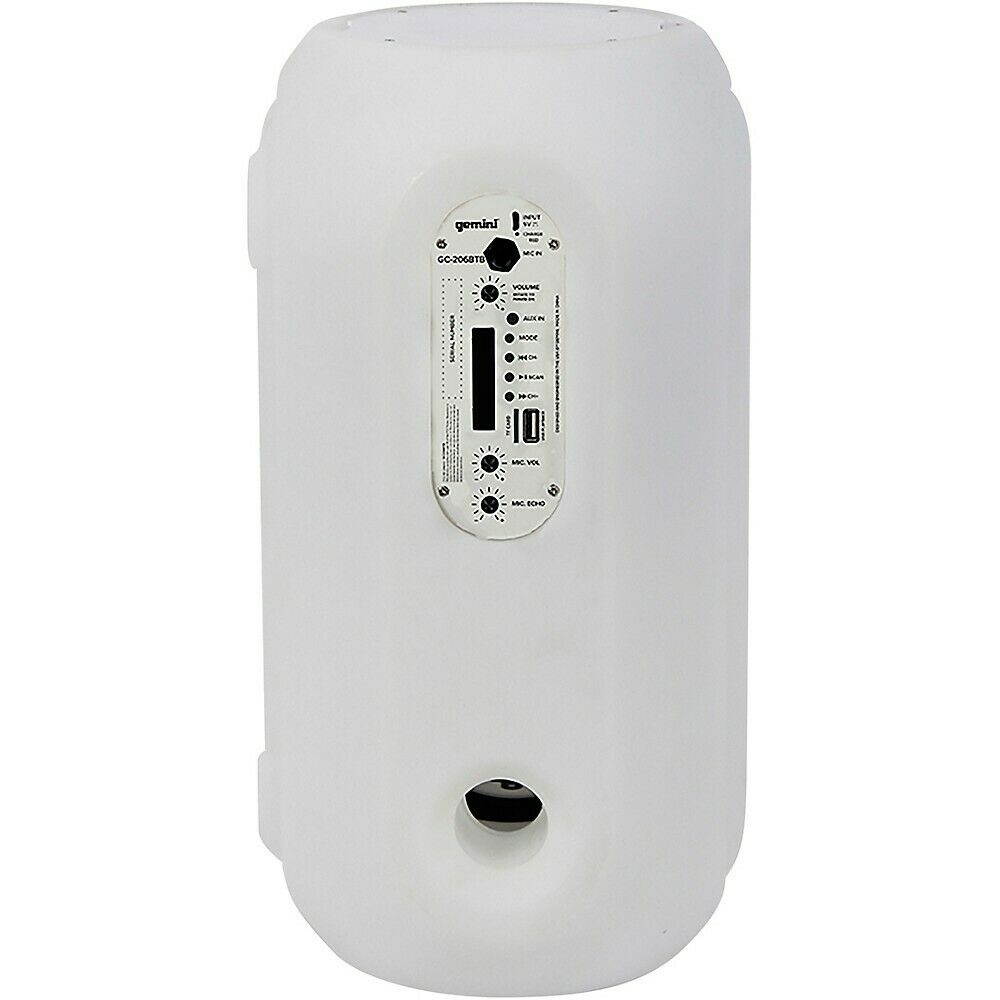 Gemini GC-206BTB Portable Bluetooth Party Speaker