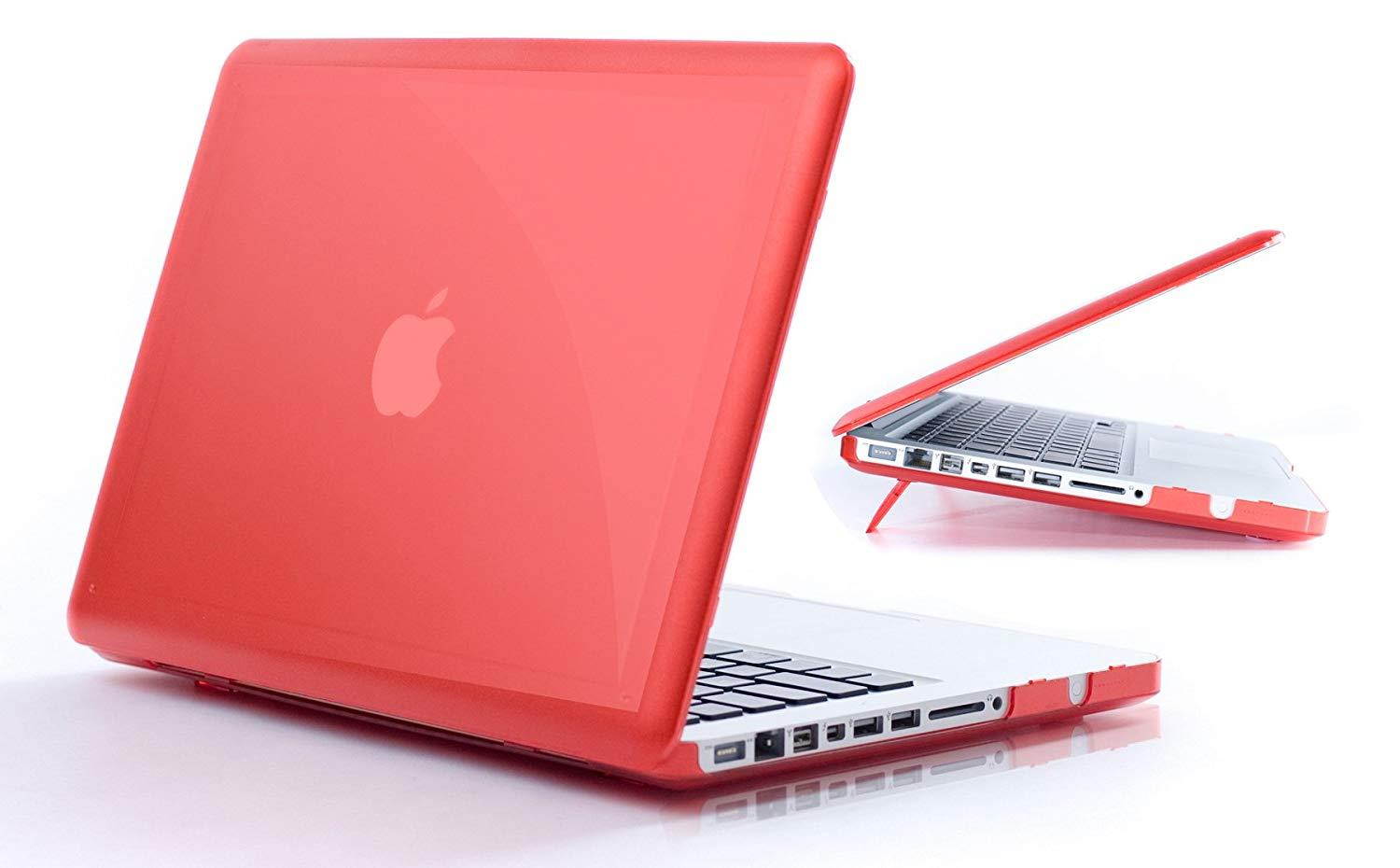 iPearl mCover Hard Shell Case with FREE keyboard cover for Model A1278 13-inch Regular display Aluminum Unibody MacBook Pro - BLACK