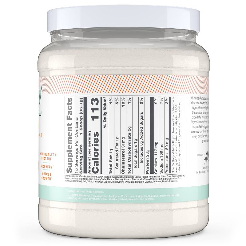 Alani Nutrition Whey Protein Powder - Chocolate Cookie - 1.18lbs