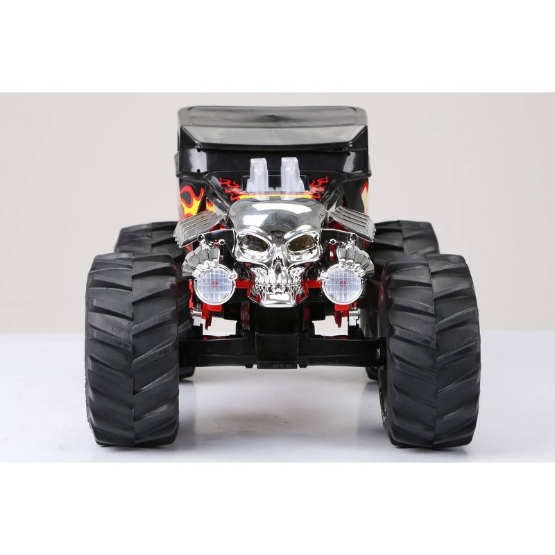 New Bright  Hot Wheels R/C  Monster Truck - 1:10  Scale - 9.6 Volt  - Bone Shaker
