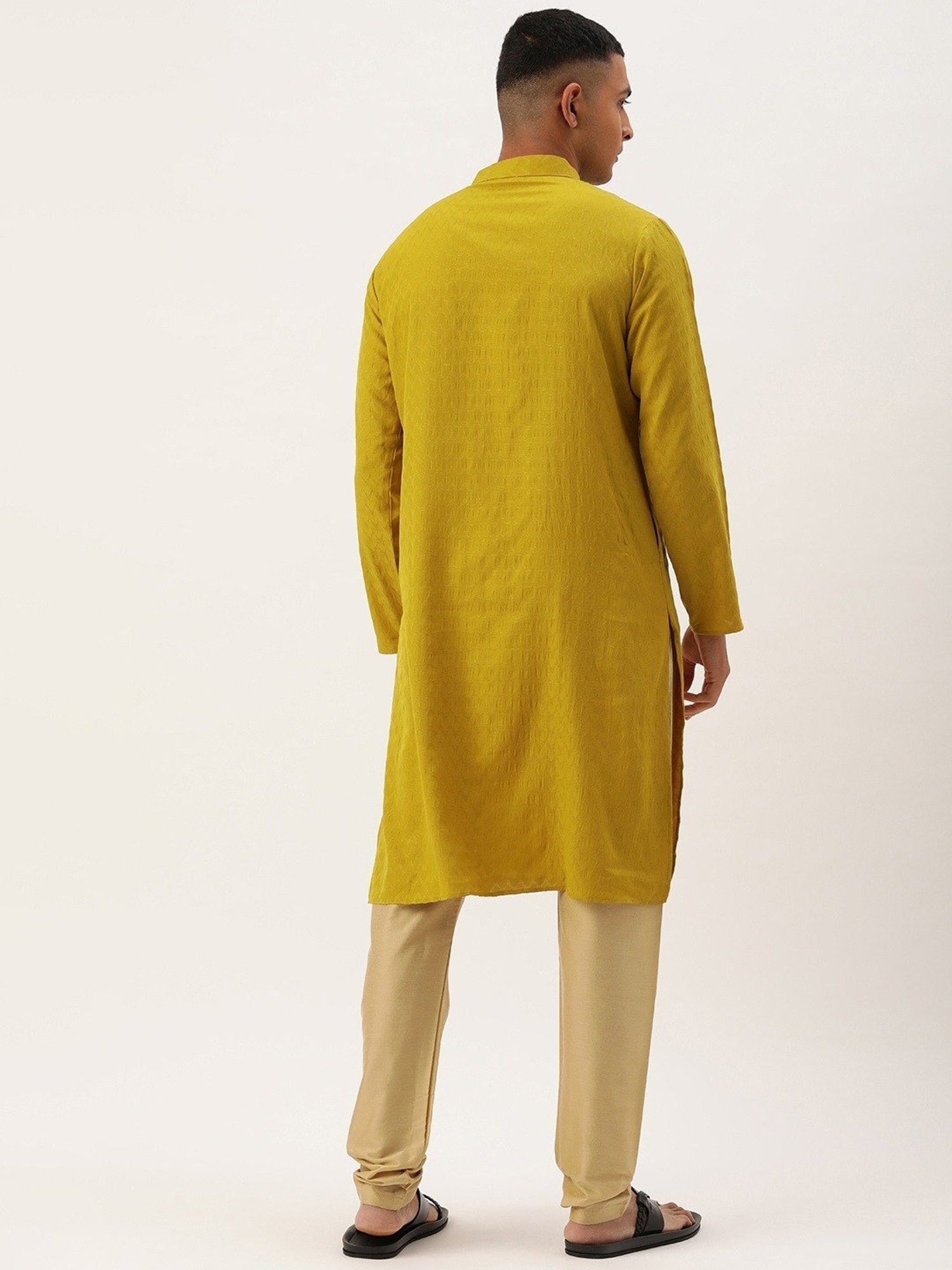 SWAGG INDIA Yellow Regular Fit Kurta
