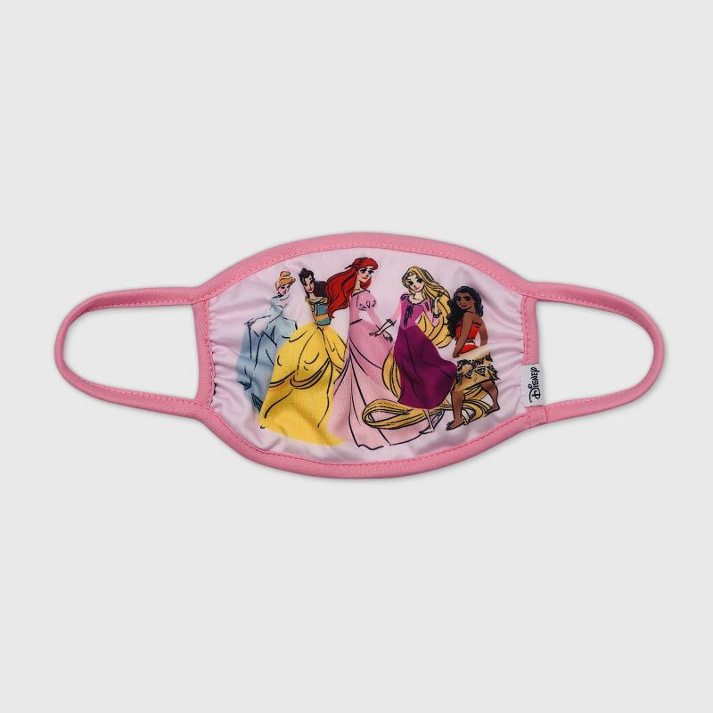 Kids' 3pk Disney Princess Face Mask