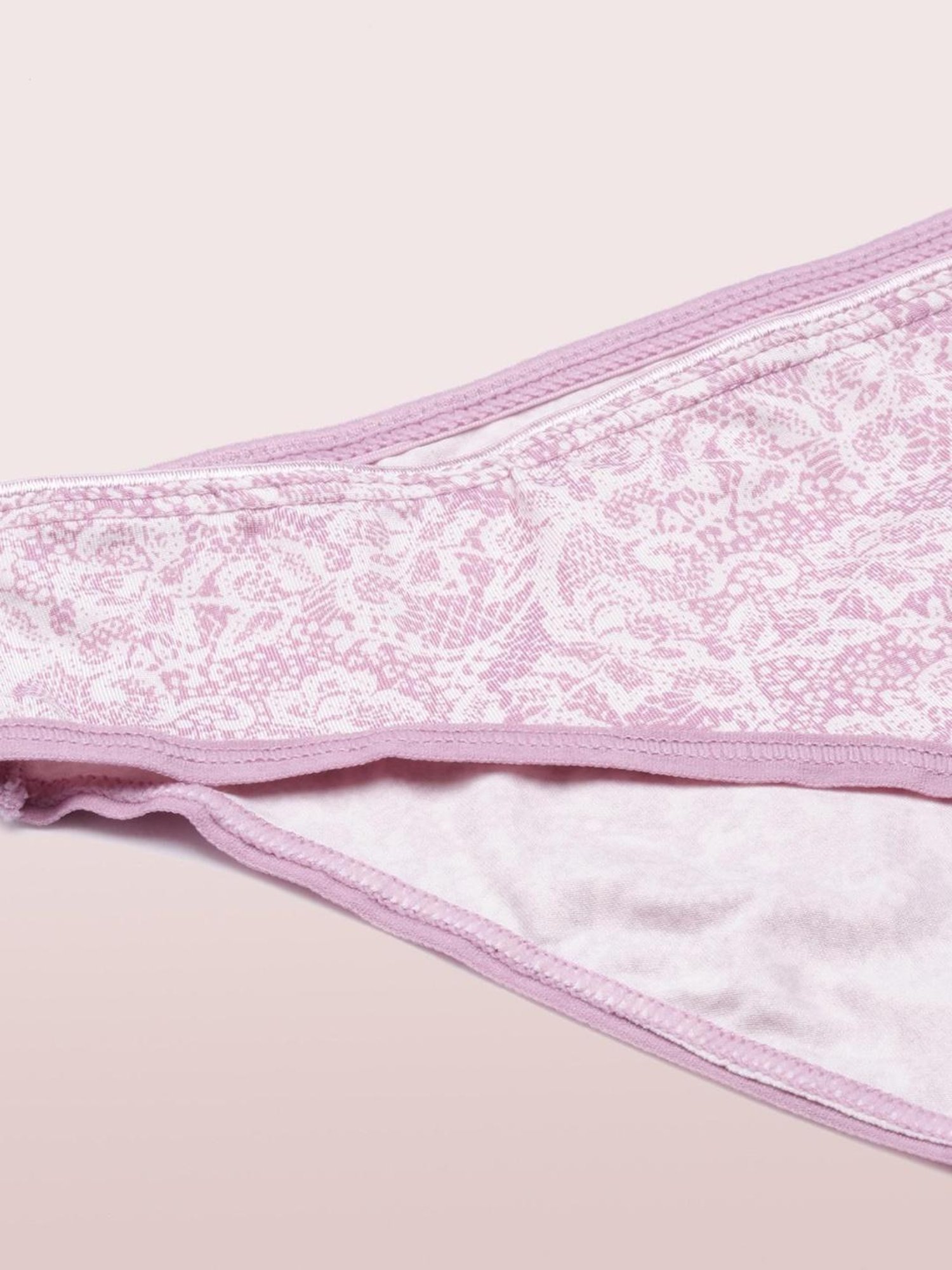 Enamor Lilac Printed Panty