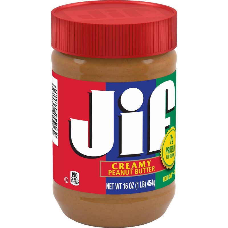 Jif Creamy Peanut Butter - 16oz
