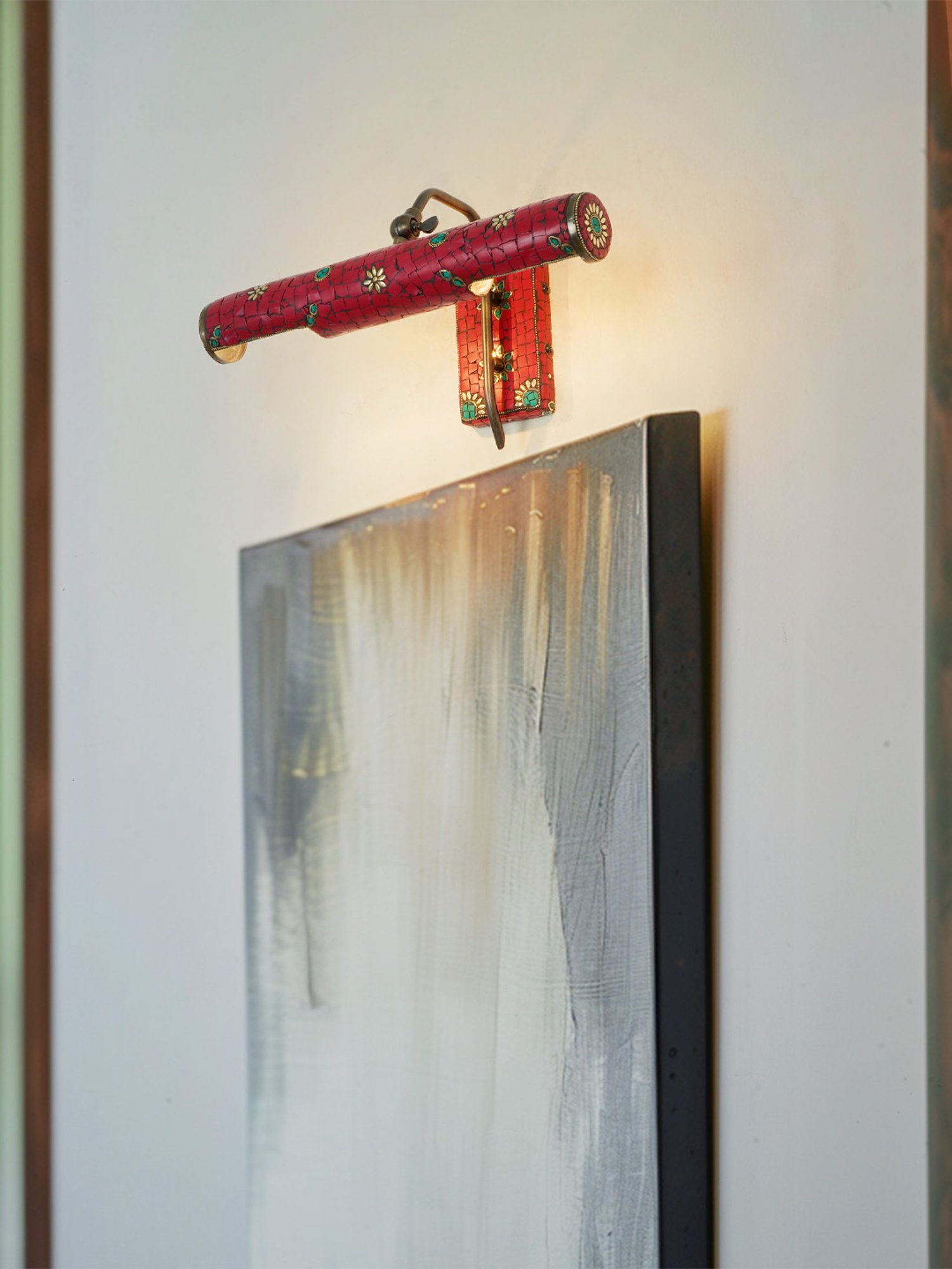 ExclusiveLane Marvels Beige Jute Handwoven Hanging Pendant Lamp