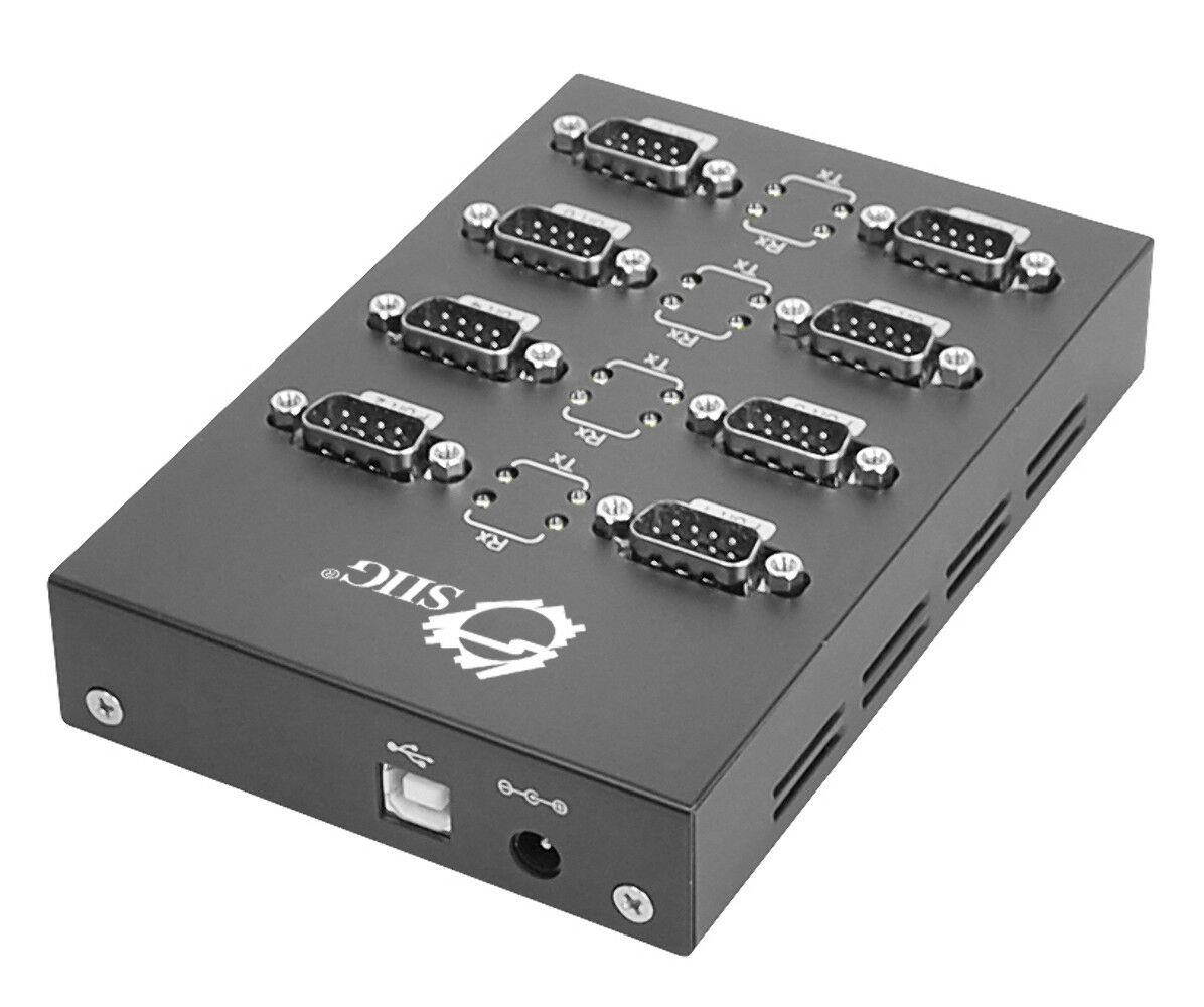 SIIG 8-Port USB to RS-232 Serial Adapter Hub (JU-SC0211-S1)