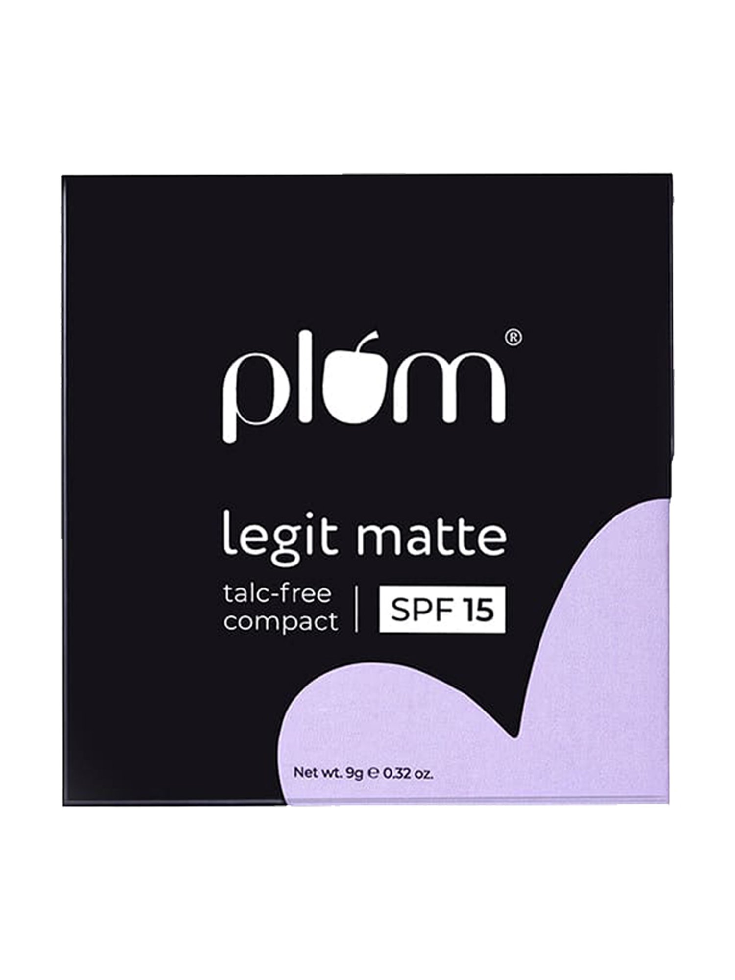 Plum Legit Matte Talc-Free Compact With SPF 15 Pinched Blush 115P - 9 gm
