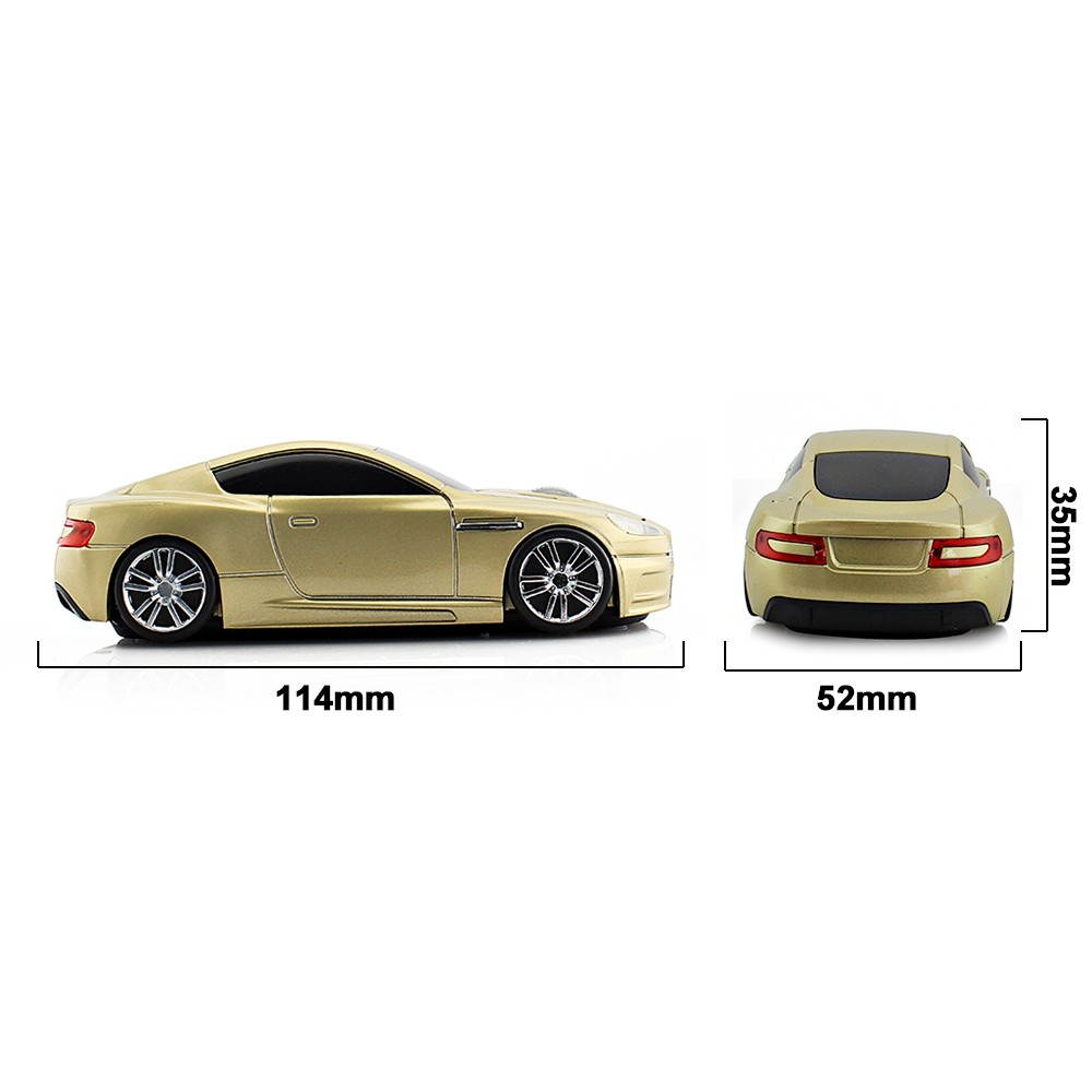 NEW Wireless Mouse Fashion Super Sports Car Mause Mice 2.4Ghz Optical Mouse for PC Laptop Computer
