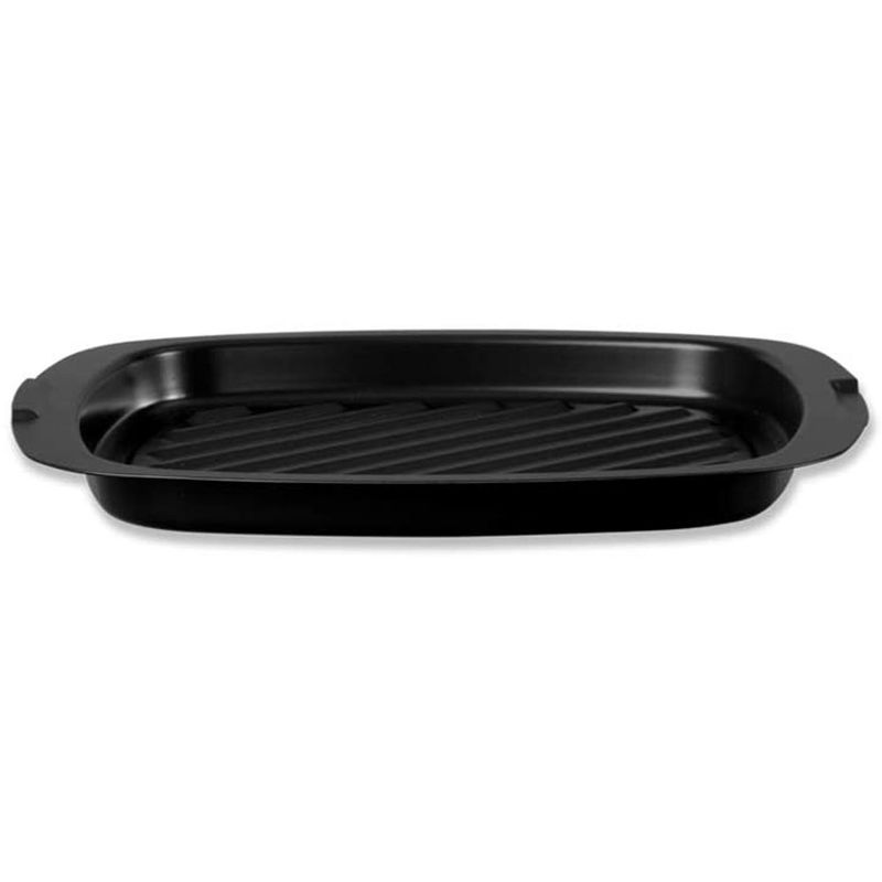 Sengoku SET-G16A(K) HeatMate Graphite Instant Heat Compact Countertop Toaster Oven with 4 Non-Stick Pans for Toasting and Baking, 120 Volt, Black