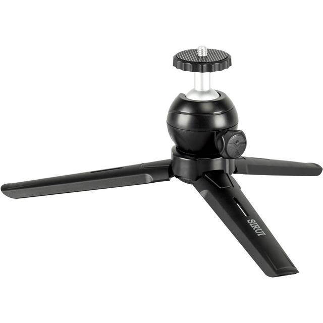 Sirui 3T05K Mini Table Top Tripod, Detachable Head, 2 Leg Angles, 6.61 lbs