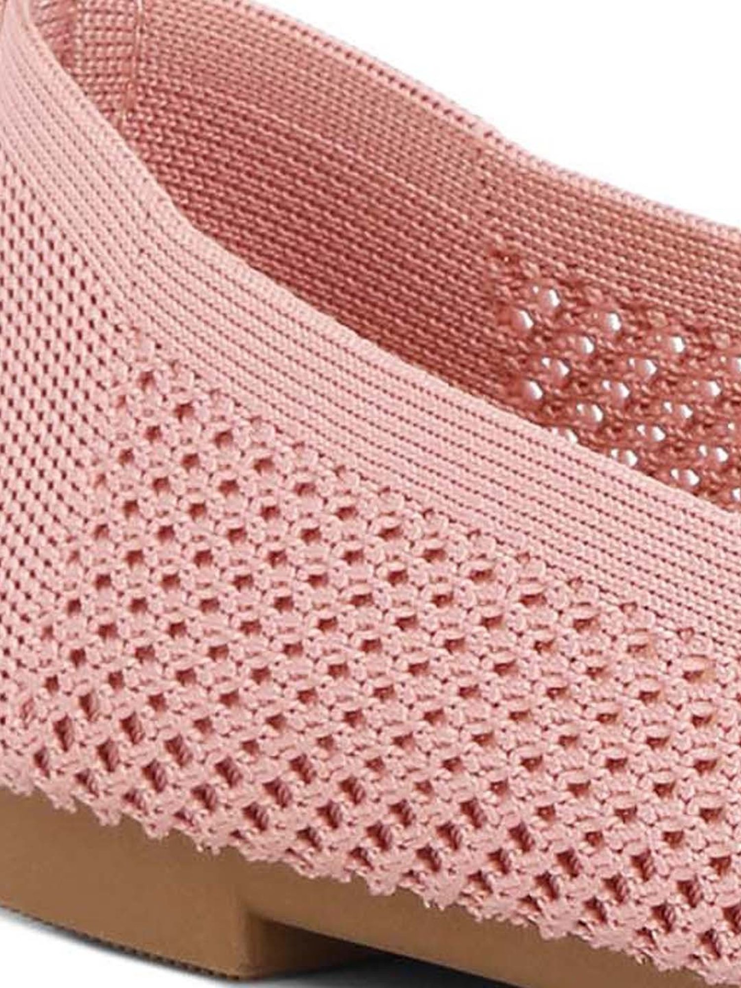 London Rag Women's Pink Flat Ballets