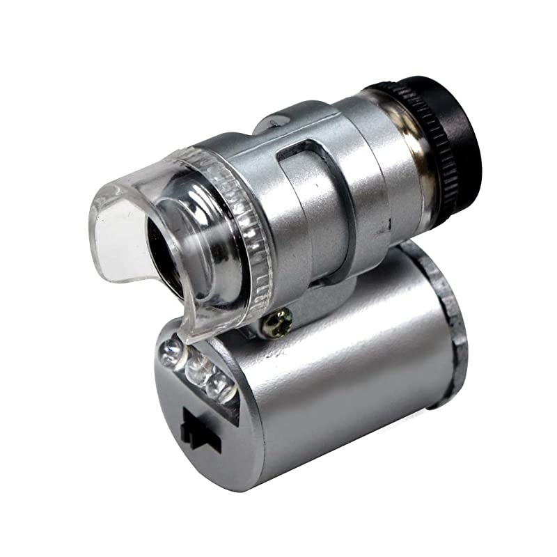 Mini 20x Microscope with Illuminator and UV MW1089UV20X