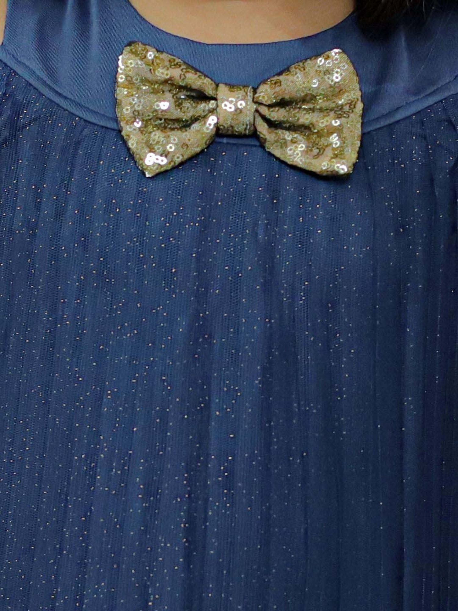 KidsDew Navy Regular Fit Dress