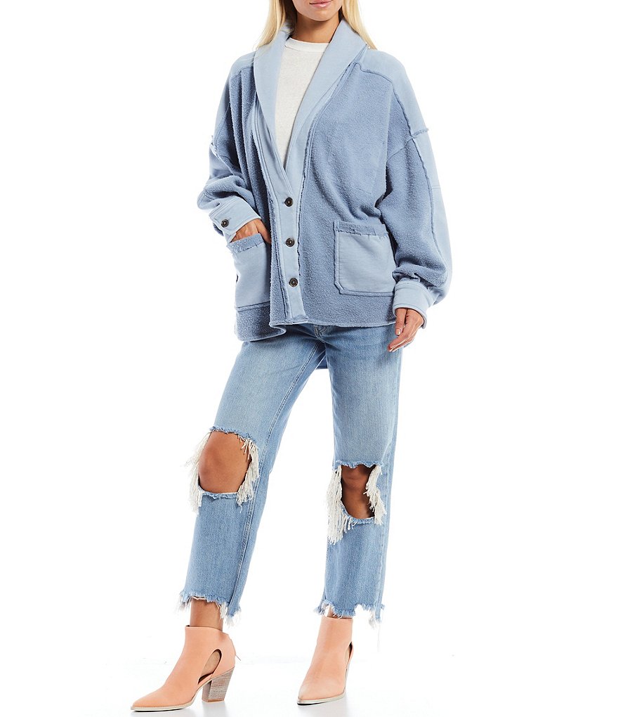 Free People Rumors Denim Jacket