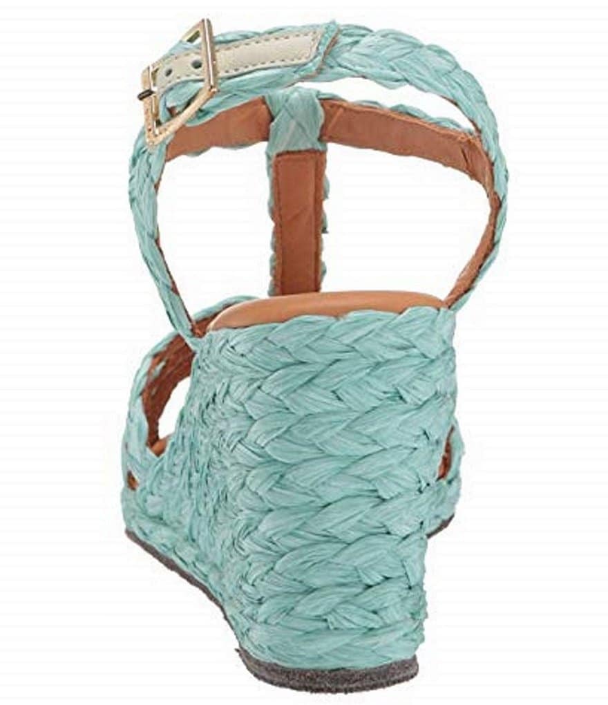 Andre Assous Madina Woven Raffia Espadrille Sandals