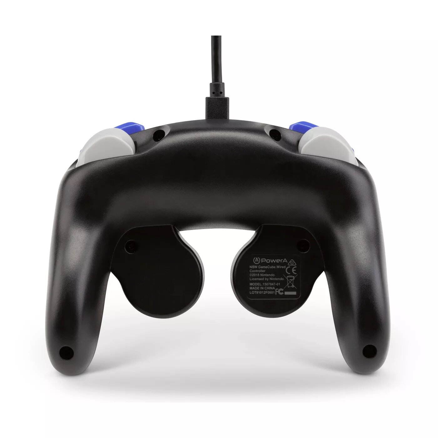 powera wired controller for nintendo switch  gamecube style: black  nintendo switch