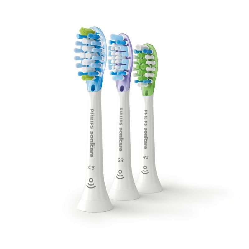 Philips Sonicare Premium Variety Pack (Whitening, Gum & Plaque) Replacement Electric Toothbrush Head - 3pk
