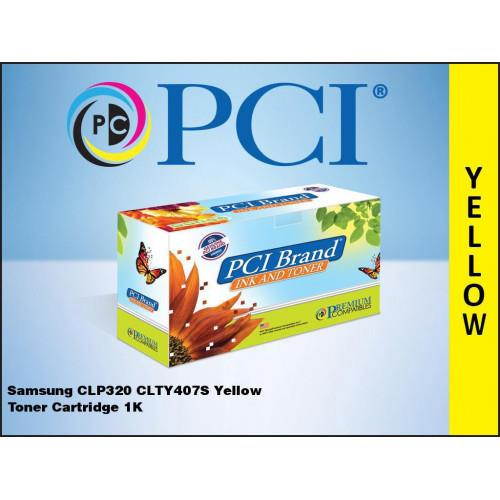 Pci Samsung Clty407s Clp320 Yellow Toner
