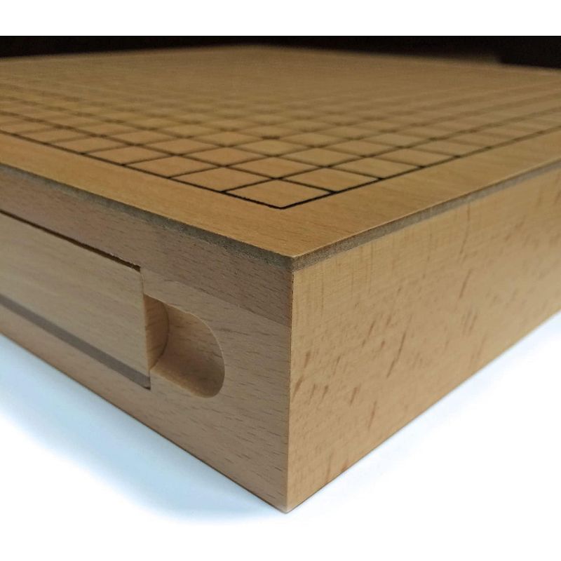 WE Games Wood GO Set with Pull Out Drawers -12 in.