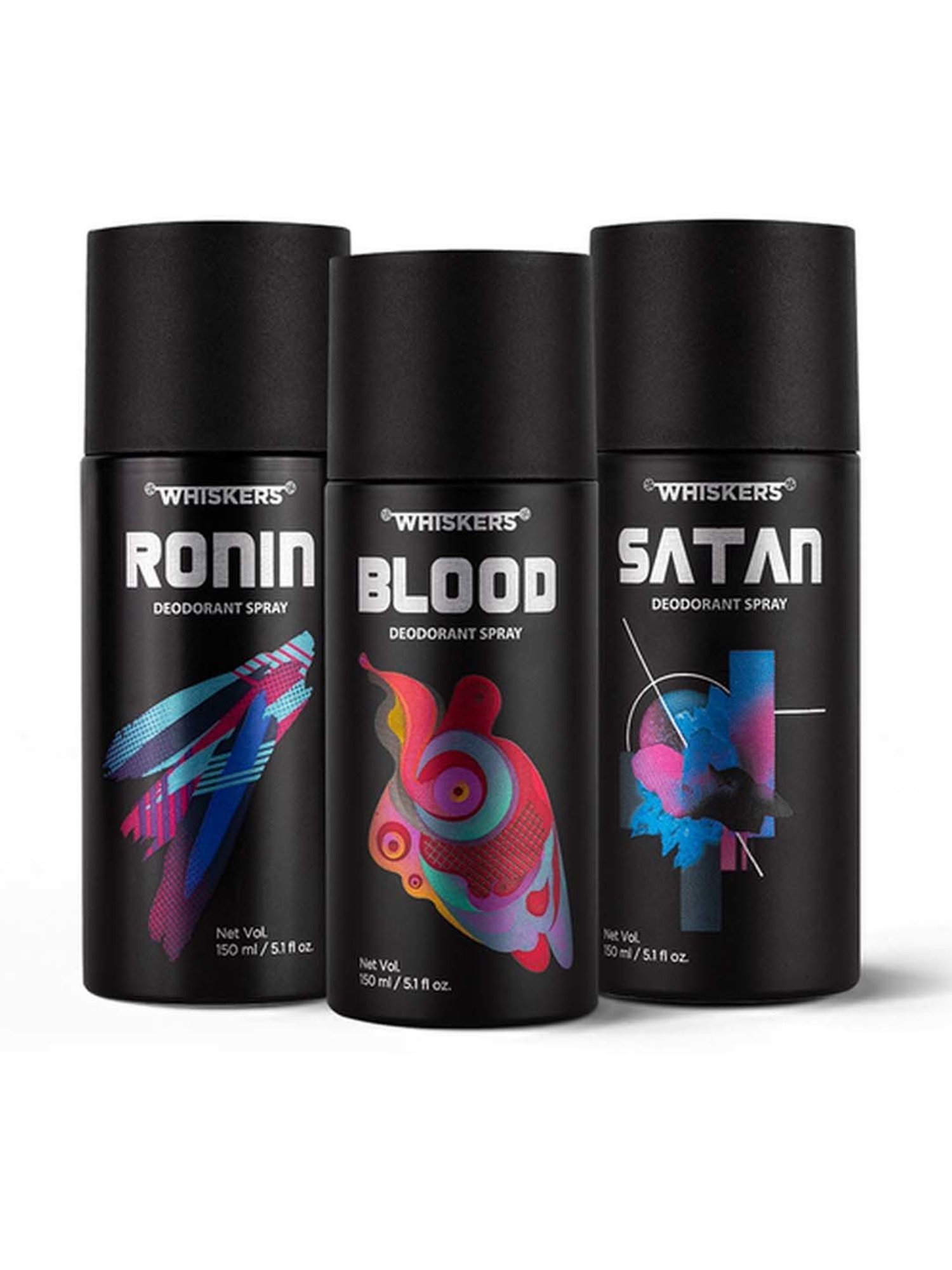 Whiskers Ronin Deodorant Spray - 150 ml