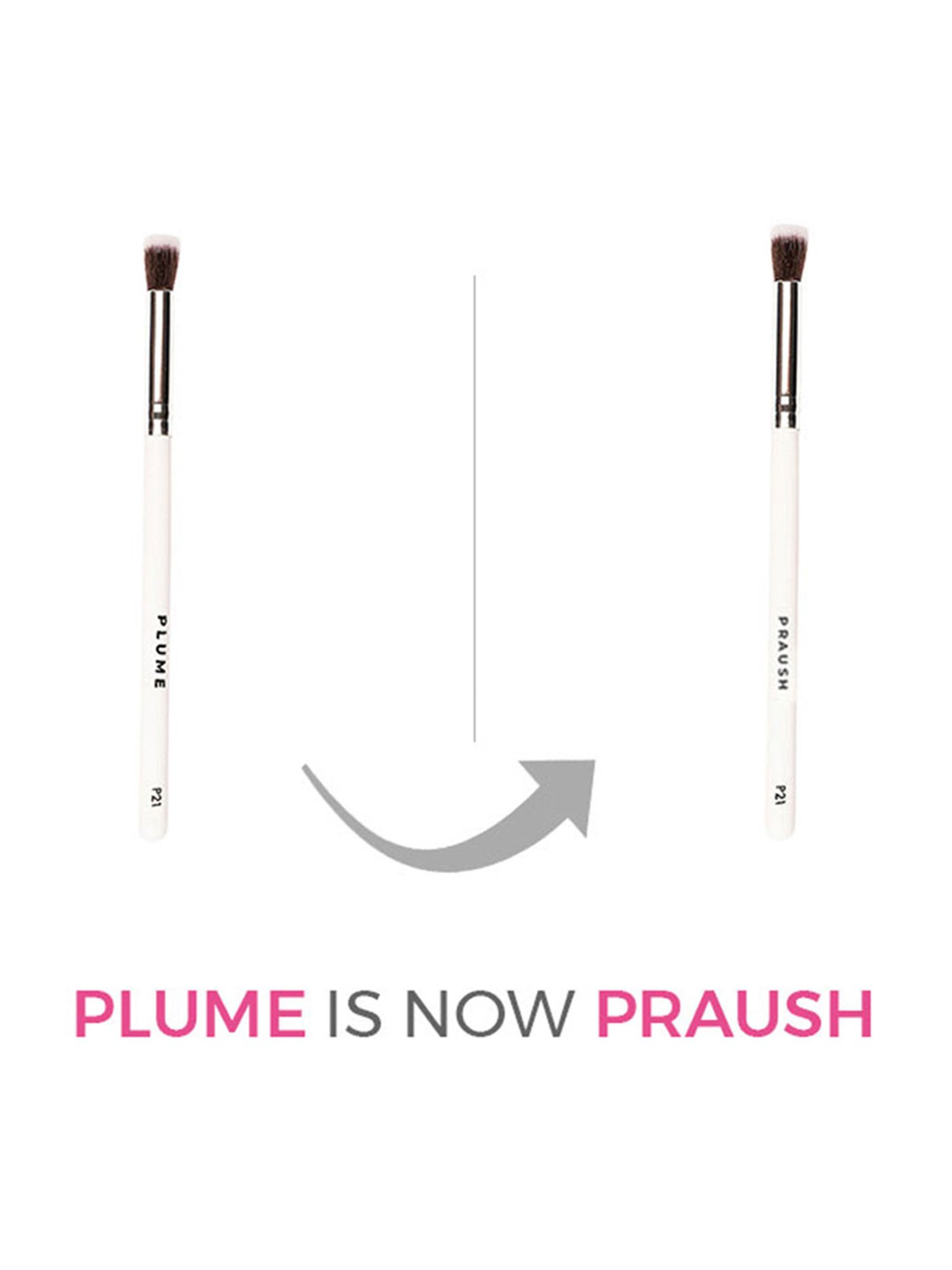 Praush Flat Top Concealer Brush - P21