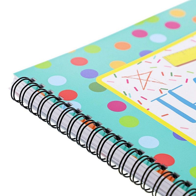 Spiral Bound Teacher Grading Record Book, 47 Sheets, 8.5 x 11 inches