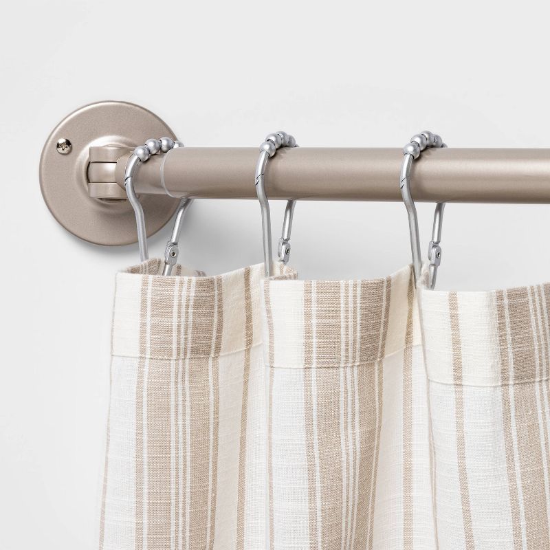 Rust Resistant Rotating Curved Rod Nickel - Made By Design™