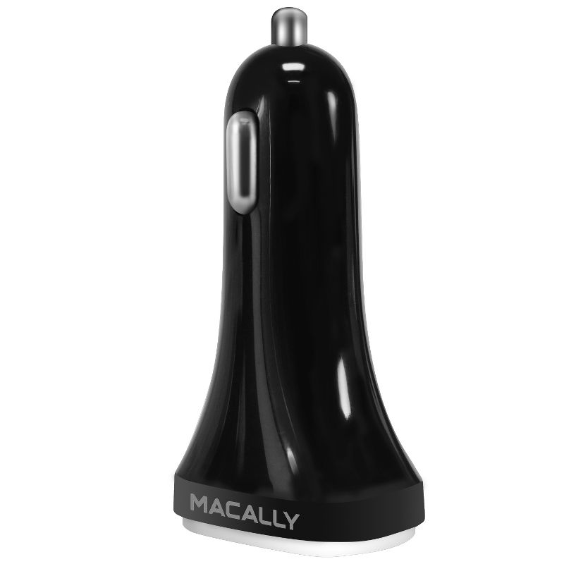 Macally 20 Watt Dual Port USB-A and USB-C Car Charger