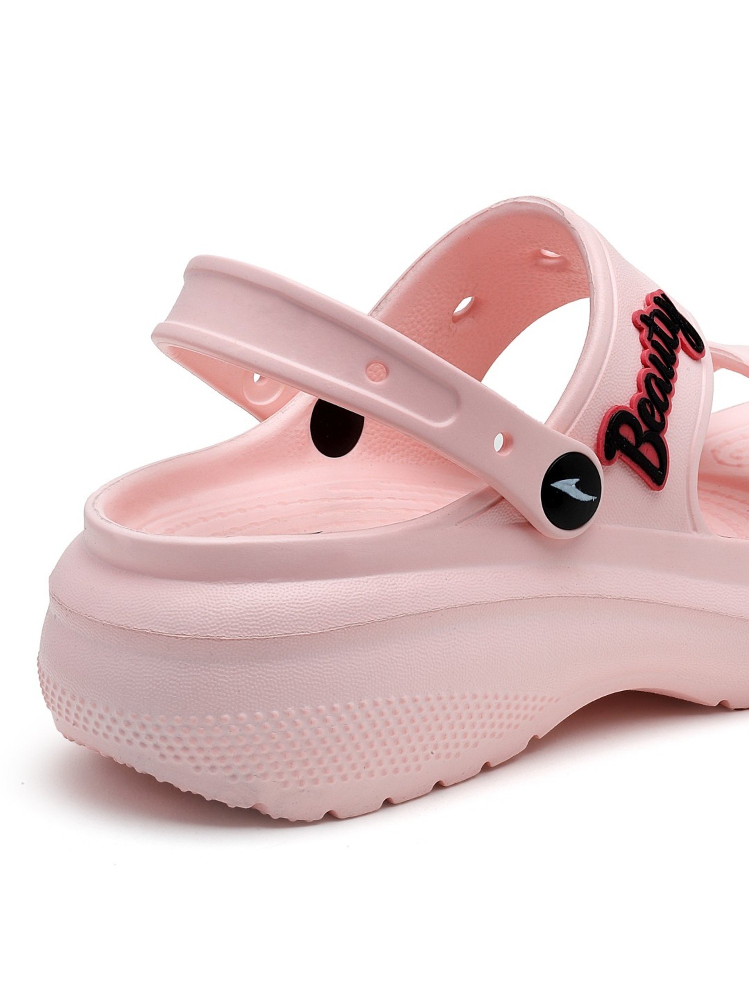 Asian Women's Pink Sling Back Wedges