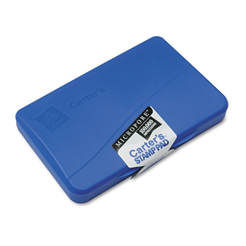 Carter's Micropore Stamp Pad 4 1/4 x 2 3/4 Blue 21261