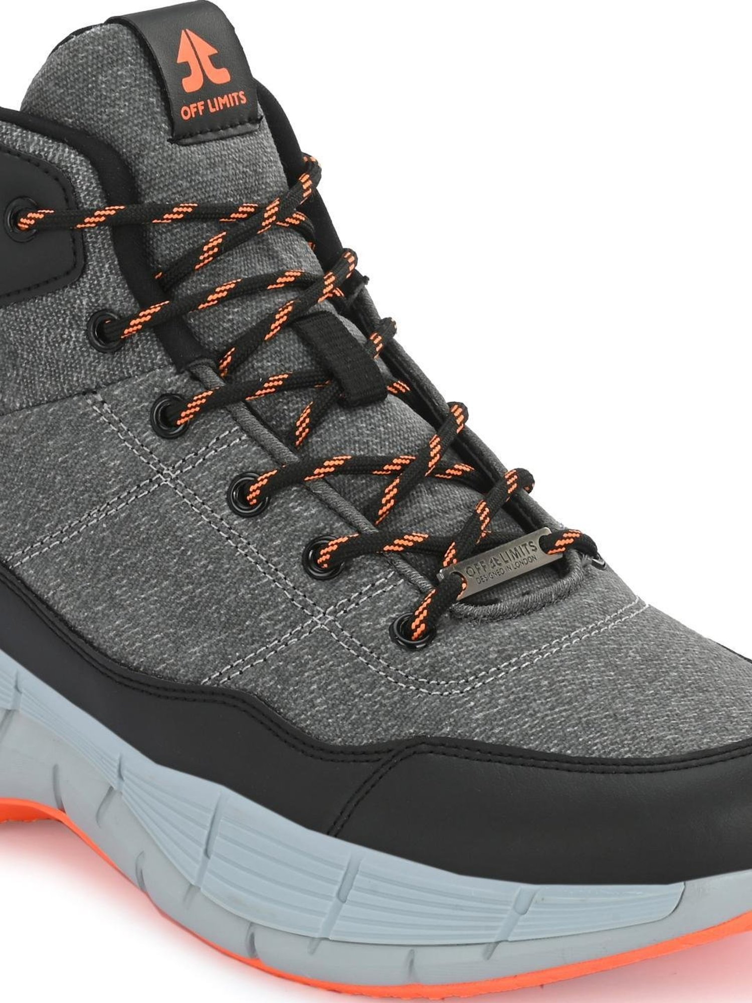 Off Limits Men's S.W.A.T. Grey Basketball Shoes