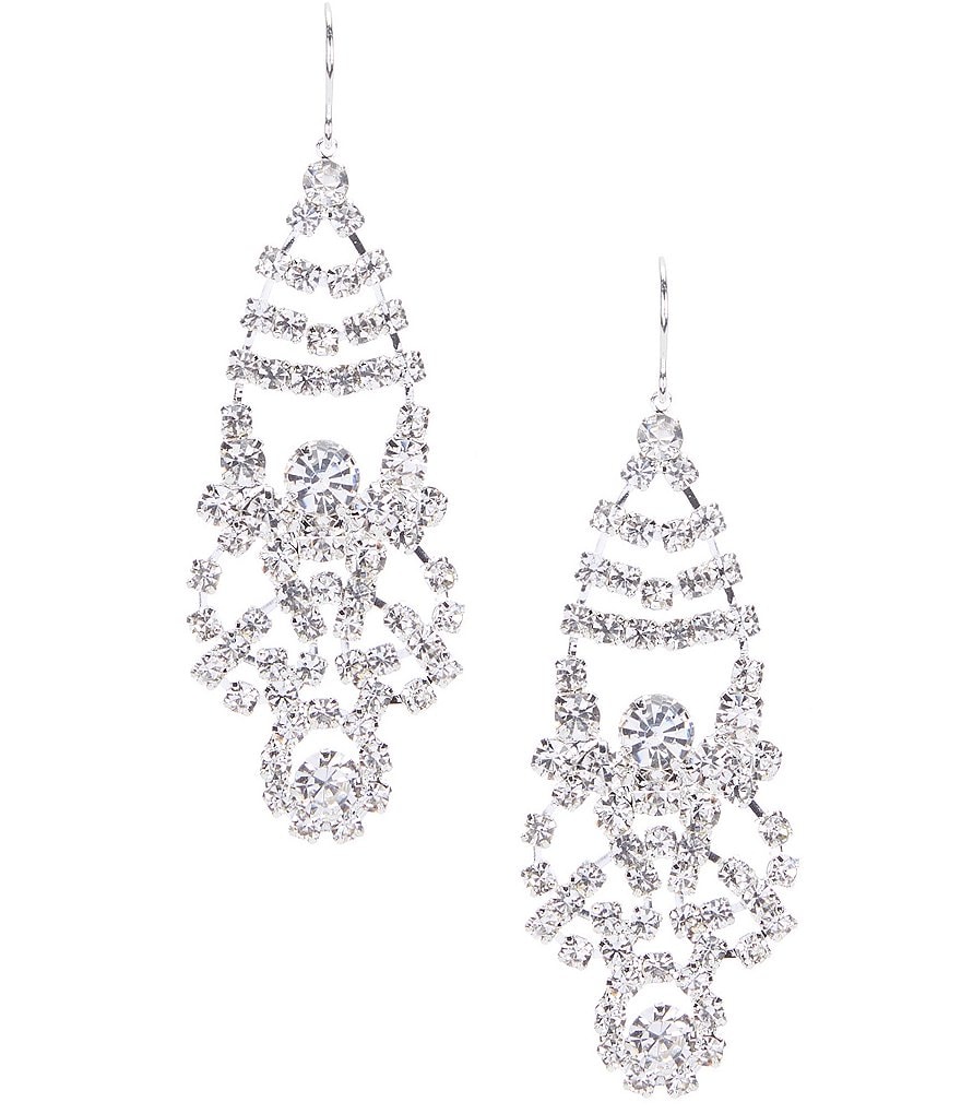 Cezanne Open Weave Chandelier Earrings