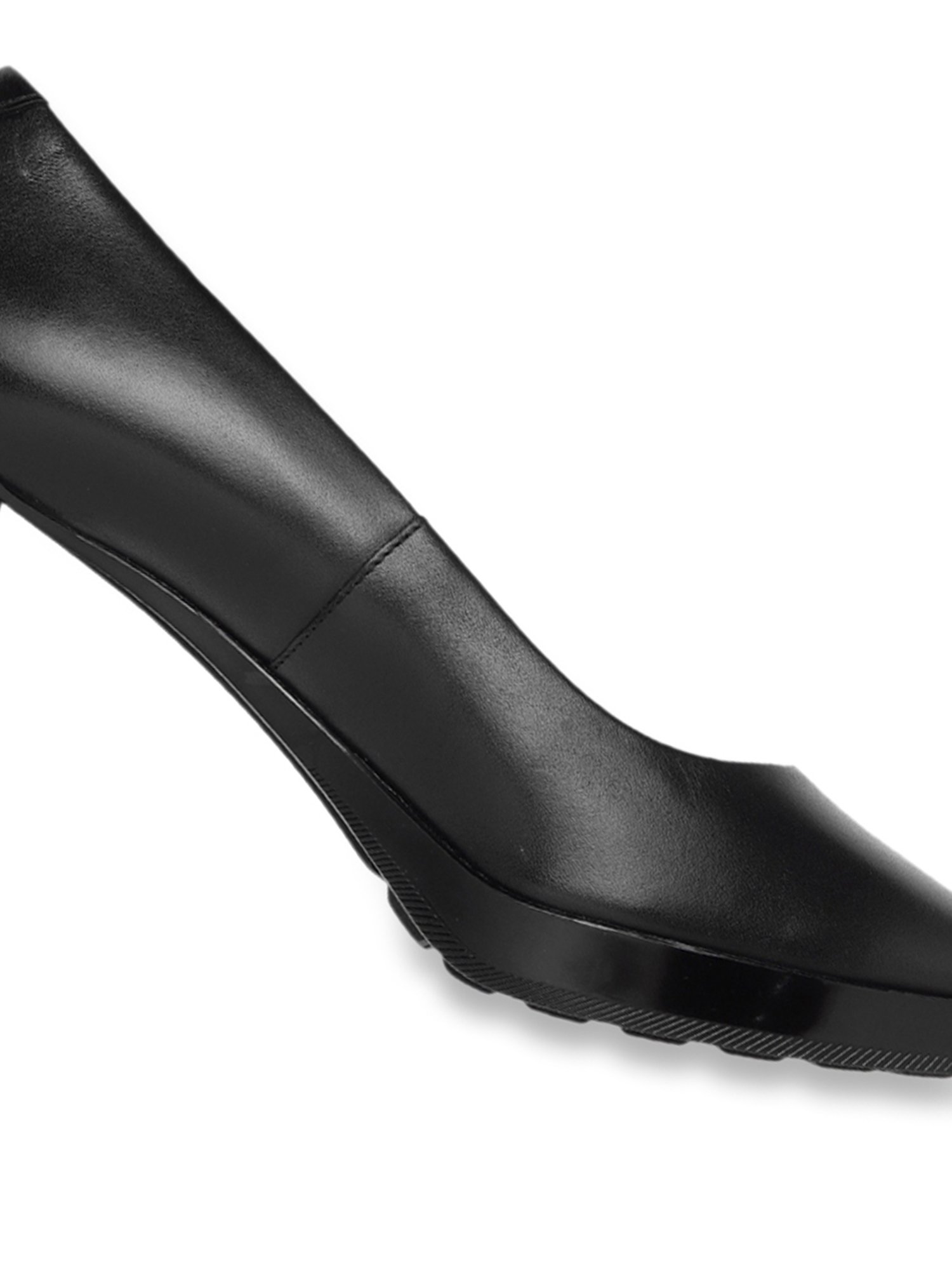 Geox Women's D Walk Pleasure 60 Black Leather Casual Pumps