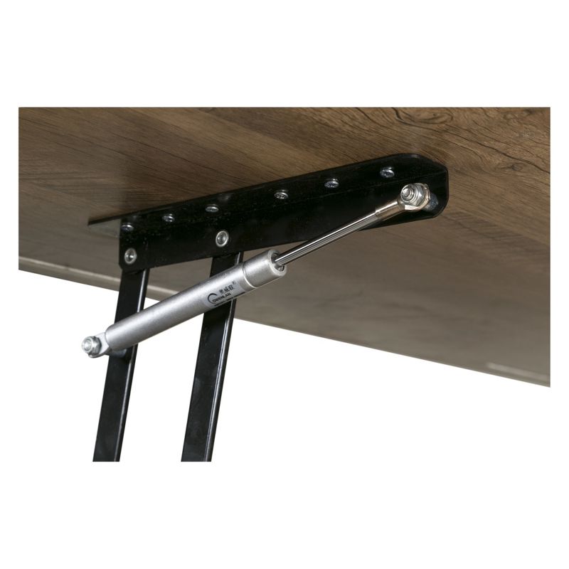 Martin Standing Desk With Drawer Oak - OneSpace