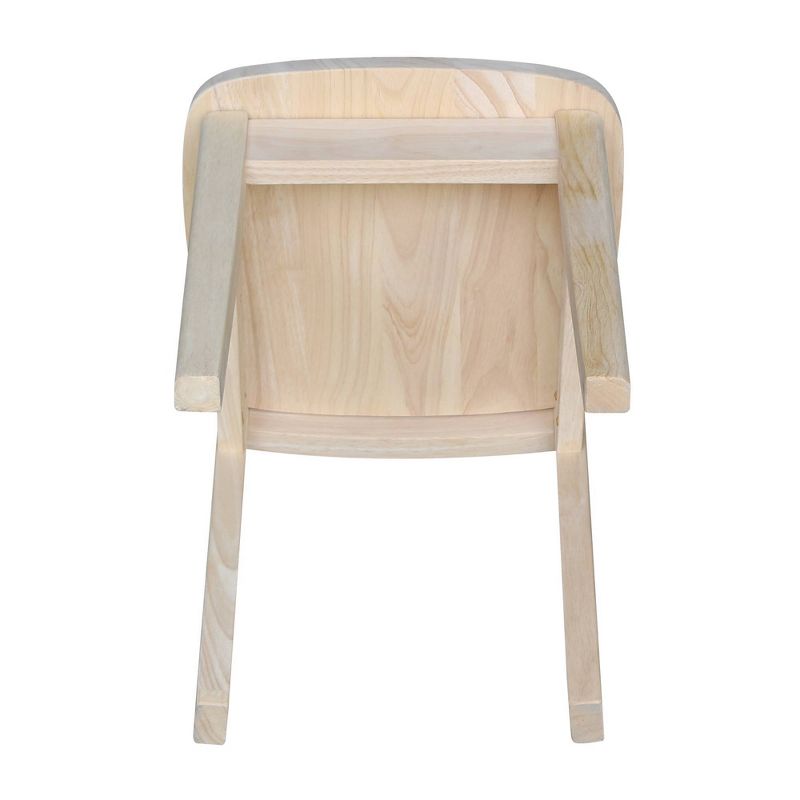 Kids' Chair Set Unfinished Light Brown - International Concepts