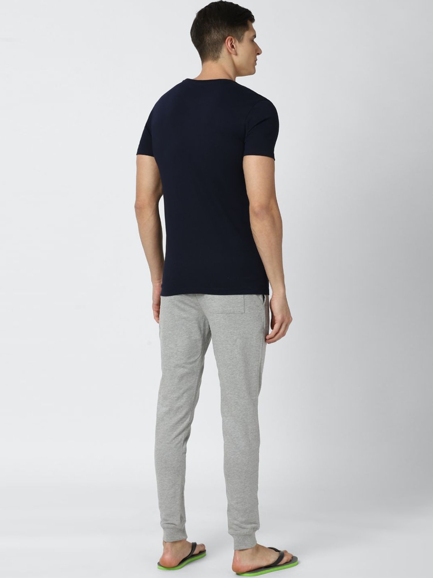 Peter England Navy Regular Fit Nightsuits