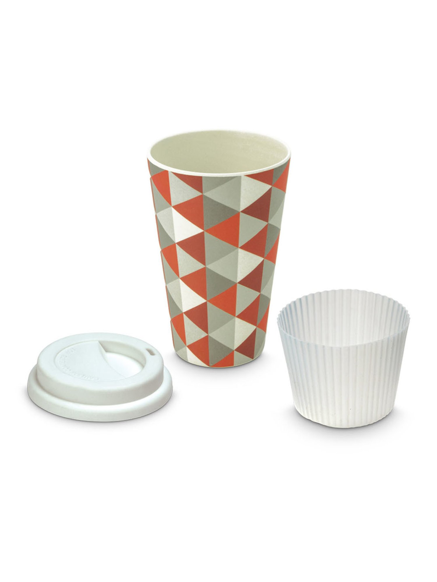 Freelance White Bamboo Set of 1 Mugs