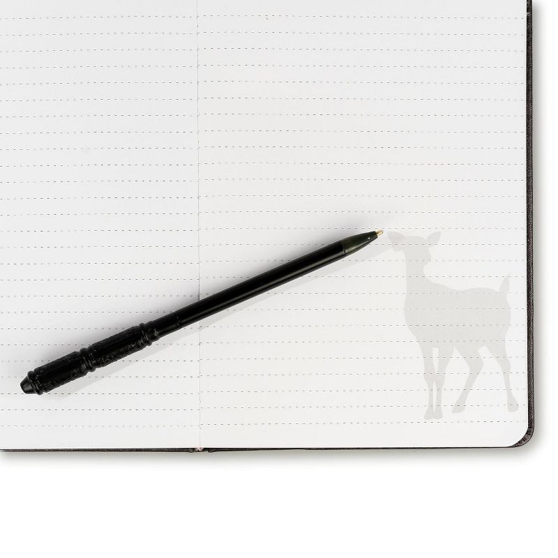 Seven20 Harry Potter Severus Snape Patronus Notebook & Wand Pen Set | 192 Blank Pages