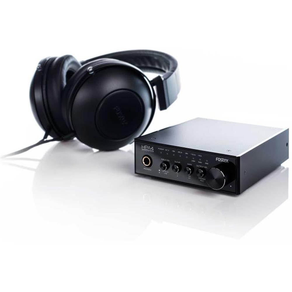 Fostex HP-A4 Premium Headphone Amplifier 32 bit Multi-format Audio Converter
