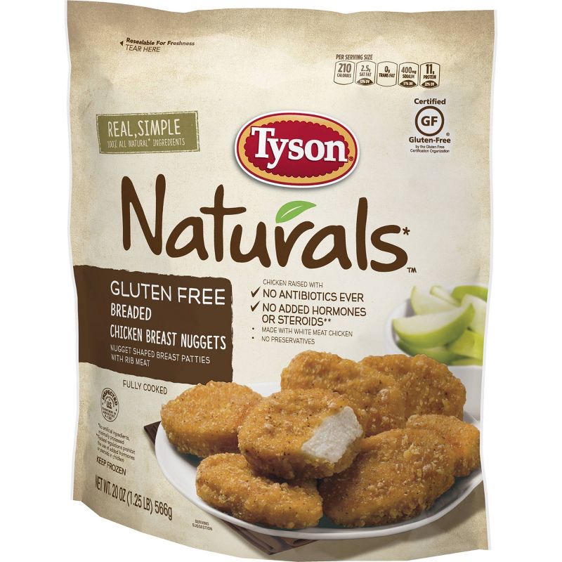 Tyson Gluten Free Chicken Nuggets - Frozen - 18oz