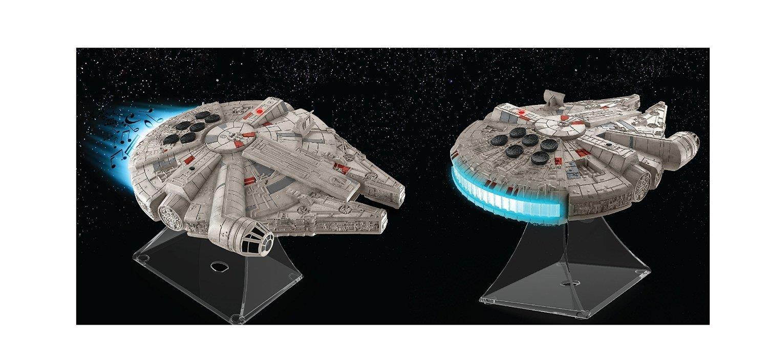 Star Wars Bluetooth Speaker - The Force Awakens Han Solo's Millennium Falcon Lights Up When in Use