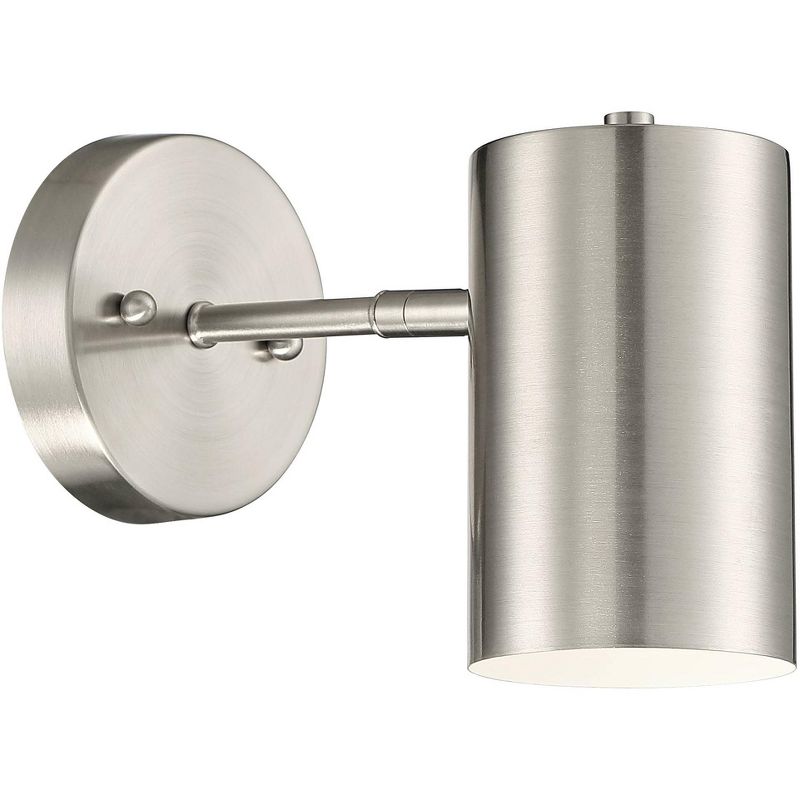 360 Lighting Carla Brushed Nickel Down-Light Hardwire Wall Lamp