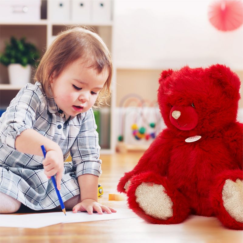 FAO Schwarz Toy Plush Ruby Bear 60cm