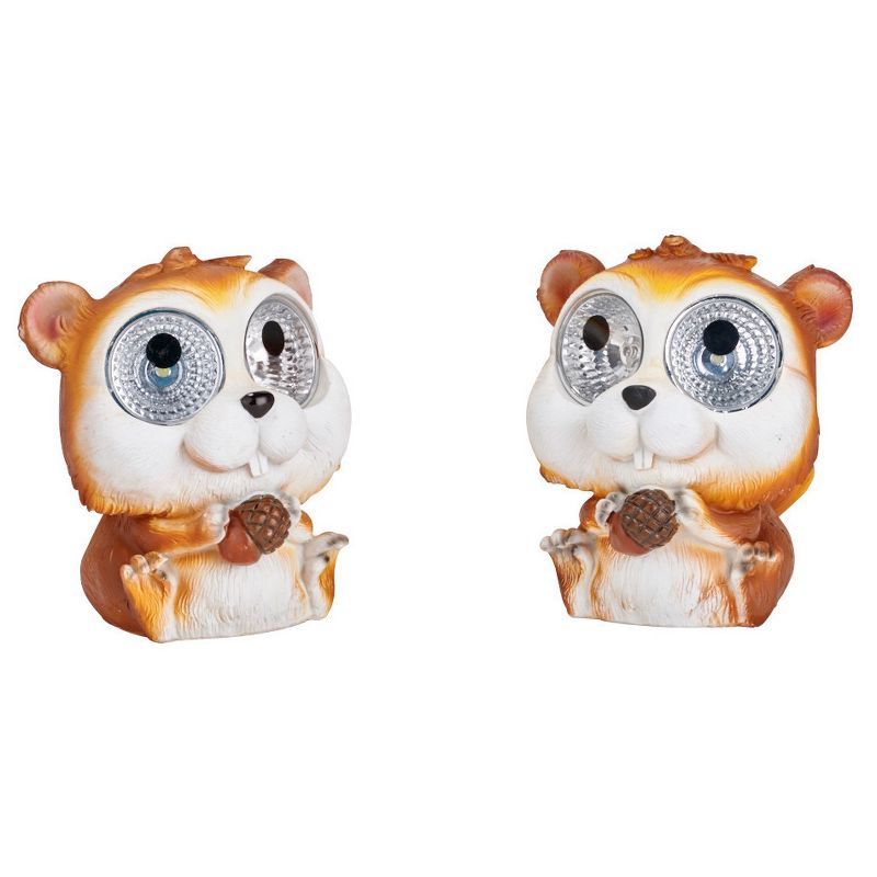 Solar Portable Garden and Pathway Light Amber/White - Techko Maid