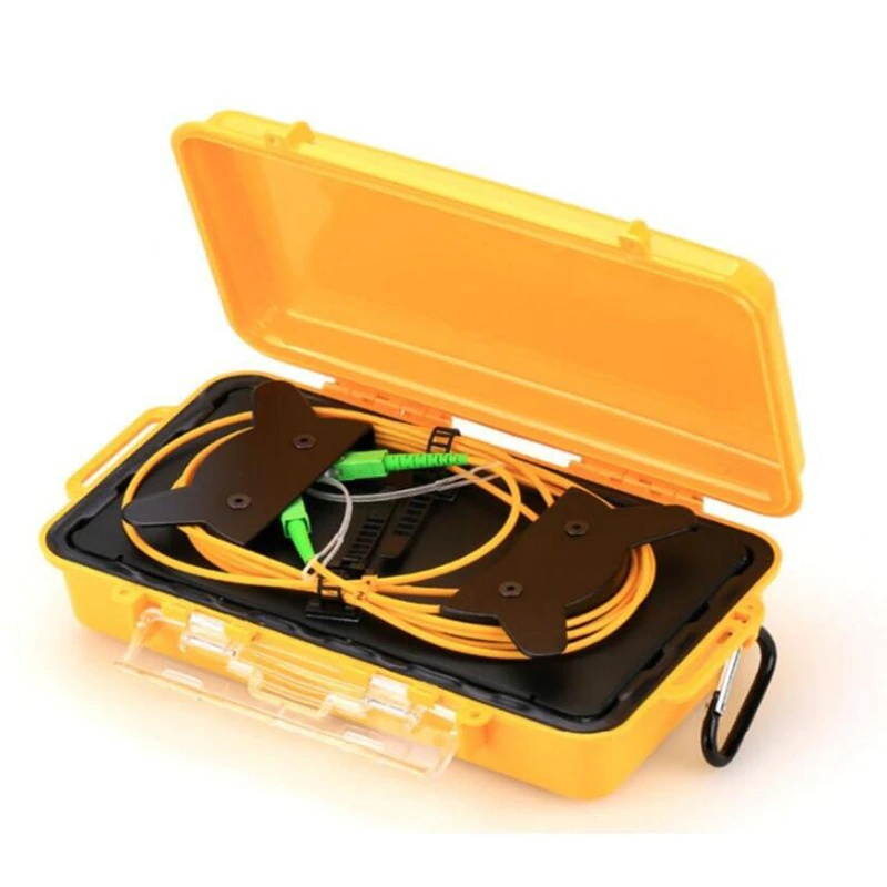 SC APC Single Mode 9/125um 1310/1550nm 1KM OTDR launch cable box, Fiber ring otdr launch cable,Fiber optic launch cable