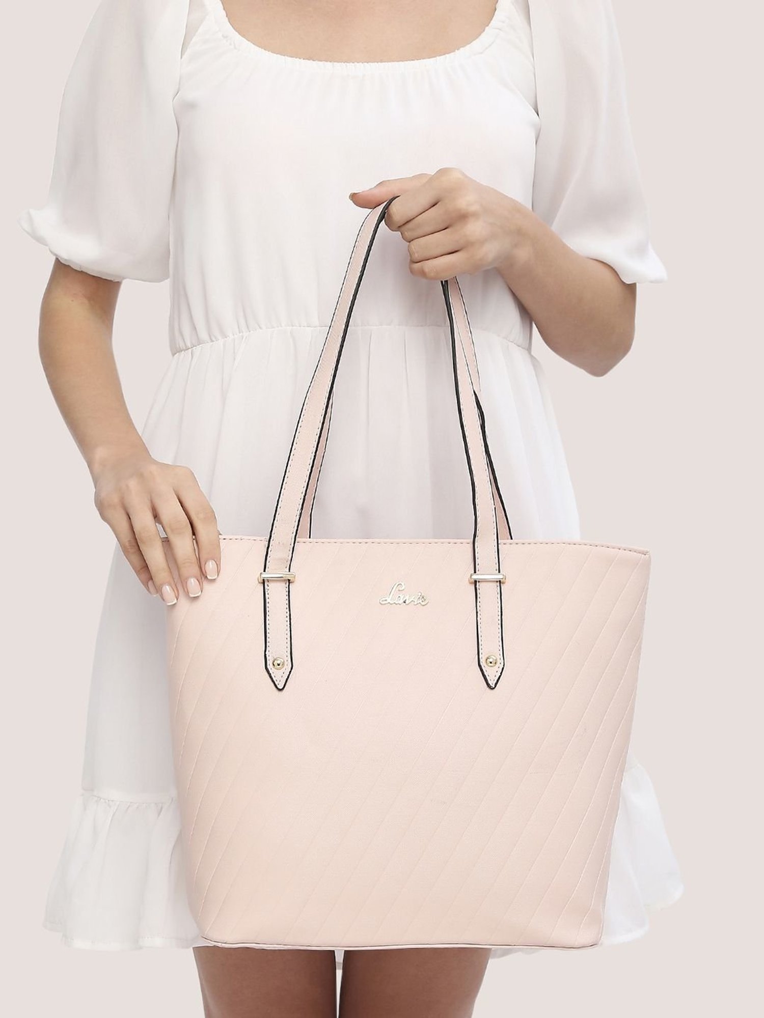 Lavie Yalta Textured Medium Shoulder Handbag