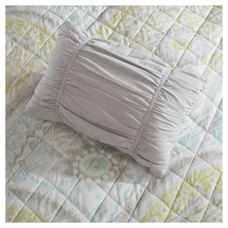 Full/Queen Laos Lily Coverlet Gray - Vera Bradley